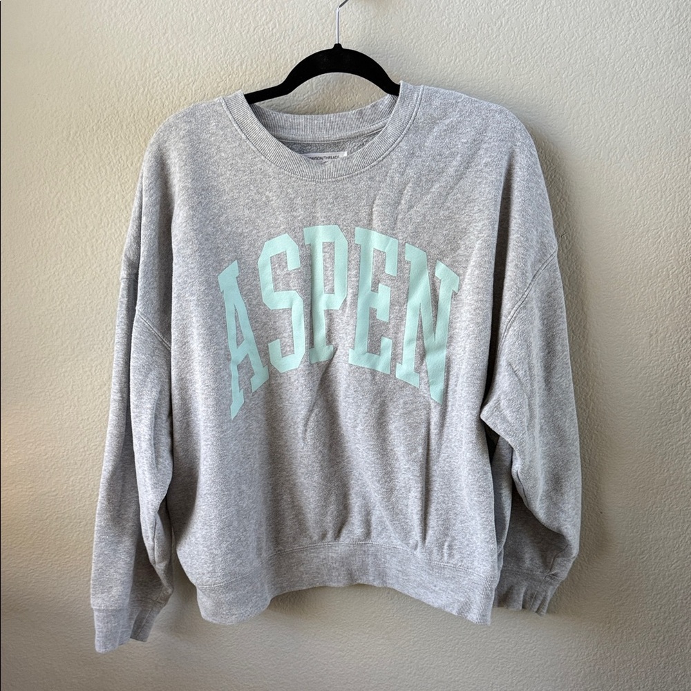 Aspen Gray Sweatshirt